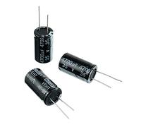 BOJACK Lot de 5 condensateurs électrolytiques en aluminium 4700 uF 35 V 4700 MFD ± 20 % 18 x 30 mm