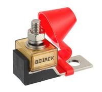 BOJACK MRBF Porte-fusible Bloc Goujon Unique 5/16" avec 60A 58V Fusible de Batterie évalué pour Bateau Terminal Fusible