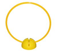 Boje Sport Socle Multi-Fonctions remplissable avec Cerceau de Gymnastique Plat, 60 cm, Couleur Jaune - 1x xs60y