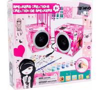 Bojeux Speakers audio personnalisables Techno ART - Rose
