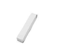 BOJHGO Ceintures Professionnelles for Arts Martiaux, karaté, Judo, Taekwondo, Jiu Jitsu, Bandes Standard, Ceinture de Protection, 2 pièces(White,2.6M)