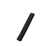 BOJHGO Ceintures Professionnelles for Arts Martiaux, karaté, Judo, Taekwondo, Jiu Jitsu, Bandes Standard, Ceinture de Protection, 2 pièces(Black,1.8M)
