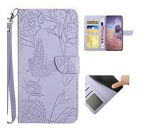 bojioderf Compatible avec Oppo Reno4 Pro 5G Coque,Compatible avec Oppo Reno4 Pro 5G (Not 4G) PDNM00 PDNT00 CPH2089 Fente de Carte Stand à Rabat Fermeture magnétique Purple