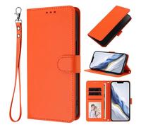 bojioderf Compatible avec Sharp Aquos R2,Compatible avec Sharp Aquos R2 sh-03k shv42 Étui de Protection Portefeuille à Fente pour Cartes Fermoir magnétique Support Orange