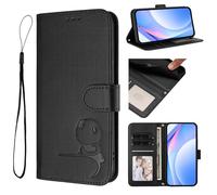 bojioderf Coque Compatible avec Coolpad Cool 30 Eco Cuir PU Emplacement pour Cartes Portefeuille Support Rabattable Fermoir magnétique Black