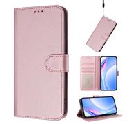 bojioderf Coque Compatible avec Sharp Aquos R2,Compatible avec Sharp Aquos R2 sh-03k shv42 Cuir PU Fente pour Cartes Portefeuille Fermoir magnétique Pink