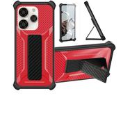 bojioderf Coque Compatible pour Coolpad Cool 40 K16 Coque Étui Case Cover Hybride [avec Protection d'écran en Verre trempé] [Support magnétique Pliable] Rosa