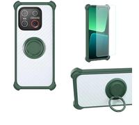 bojioderf Coque Compatible pour Emporia Smart.ME7 Coque Étui [avec Trempé 9H Protection D'écran] Case Support de Bague PC + Silicone CSKB-LV