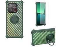bojioderf Coque Compatible pour Emporia Smart.ME7 Coque Étui [avec Trempé 9H Protection D'écran] Case Support de Bague PC + Silicone TZZH-LV