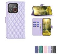 bojioderf Coque Compatible pour Emporia Smart.ME7 Coque Étui Housse Case Support [avec Trempé 9H Protection D'écran] XXF Purple