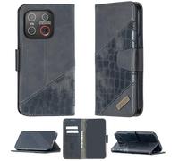 bojioderf Coque Compatible pour Emporia Smart.ME7 Coque Étui Housse Case Support [avec Trempé 9H Protection D'écran] BF04 Black