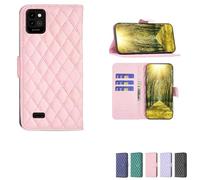 bojioderf Coque Compatible pour Energizer Ultimate U506S Coque Étui Housse Case Support [avec Trempé 9H Protection D'écran] XXF Pink