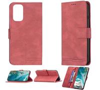 bojioderf Coque Compatible pour Logicom Elio Coque Étui Housse Case Support [avec Trempé 9H Protection D'écran] BF09 Red
