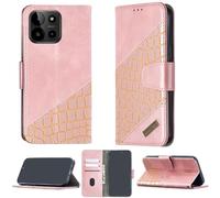 bojioderf Coque Compatible pour myPhone N23 5G Coque Étui Housse Case Support [avec Trempé 9H Protection D'écran] BF04 Pink
