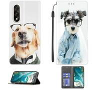 bojioderf Coque Compatible pour OnePlus Nord 5 Cph2707 Cph2709 Coque Étui Housse Case Support [avec Trempé 9H Protection D'écran] CPT52