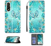 bojioderf Coque Compatible pour OnePlus Nord 5 Cph2707 Cph2709 Coque Étui Housse Case Support [avec Trempé 9H Protection D'écran] CPT28