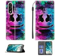 bojioderf Coque Compatible pour OnePlus Nord 5 Cph2707 Cph2709 Coque Étui Housse Case Support [avec Trempé 9H Protection D'écran] CPT36