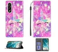 bojioderf Coque Compatible pour OnePlus Nord 5 Cph2707 Cph2709 Coque Étui Housse Case Support [avec Trempé 9H Protection D'écran] CPT30