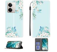 bojioderf Coque Compatible pour Realme P3 UItra 5G Coque Étui Housse Case Support [avec Trempé 9H Protection D'écran] CPT8