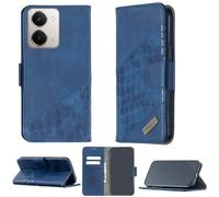 bojioderf Coque Compatible pour Realme P3 UItra 5G Coque Étui Housse Case Support [avec Trempé 9H Protection D'écran] BF04 Blue