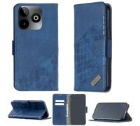 bojioderf Coque Compatible pour SPC Discovery 3 Coque Étui Housse Case Support [avec Trempé 9H Protection D'écran] BF04 Blue