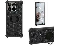 bojioderf Coque Compatible pour Spc Discovery 3 Pro Coque Étui [avec Trempé 9H Protection D'écran] Case Support de Bague PC + Silicone TZZH-HEI