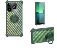 bojioderf Coque Compatible pour SPC Discovery 3 SE Coque Étui [avec Trempé 9H Protection D'écran] Case Support de Bague PC + Silicone TZZH-LV