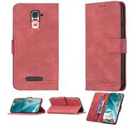bojioderf Coque Compatible pour Swissvoice S510-C Coque Étui Housse Case Support [avec Trempé 9H Protection D'écran] BF09 Red