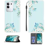 bojioderf Coque Compatible pour Vivo Y29 V2434 Coque Étui Housse Case Support [avec Trempé 9H Protection D'écran] CPT8