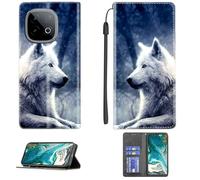 bojioderf Coque Compatible pour Vivo Y300 GT V2452Ga Coque Étui Housse Case Support [avec Trempé 9H Protection D'écran] CPT29