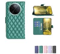 bojioderf Coque Compatible pour Vivo Y300 Pro+ Plus Coque Étui Housse Case Support [avec Trempé 9H Protection D'écran] XXF Green