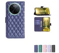 bojioderf Coque Compatible pour Vivo Y300 Pro+ Plus Coque Étui Housse Case Support [avec Trempé 9H Protection D'écran] XXF Blue