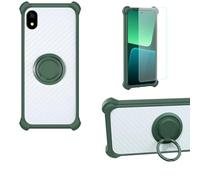 bojioderf Coque pour Ordissimo Lenumero2 Mini Coque Compatible avec Ordissimo Lenumero2 Mini Coque Étui [avec Trempé 9H Protection D'écran] Case Support de Bague PC + Silicone CSKB-LV