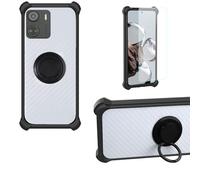 bojioderf Coque pour Sky Elite D63 Coque Compatible avec Sky Devices Elite D63 Coque Étui [avec Trempé 9H Protection D'écran] Case Support de Bague PC + Silicone CSKB-HEI