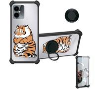 bojioderf Coque pour Spc Discovery 2 Se Coque Compatible avec Spc Discovery 2 Se Coque Étui [avec Trempé 9H Protection D'écran] Case Support de Bague PC + Silicone DYH-PH