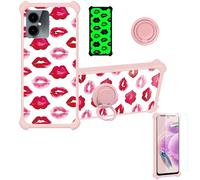 bojioderf Coque pour Spc Discovery 2 Se Coque Compatible avec Spc Discovery 2 Se Coque Étui [avec Trempé 9H Protection D'écran] Case Support de Bague PC + Silicone YGF-HC