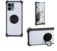 bojioderf Coque pour Spc Discovery 2 Se Coque Compatible avec Spc Discovery 2 Se Coque Étui [avec Trempé 9H Protection D'écran] Case Support de Bague PC + Silicone CSKB-HEI