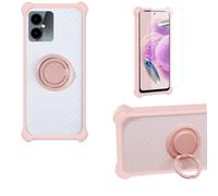 bojioderf Coque pour Spc Discovery 2 Se Coque Compatible avec Spc Discovery 2 Se Coque Étui [avec Trempé 9H Protection D'écran] Case Support de Bague PC + Silicone CSKB-Fen