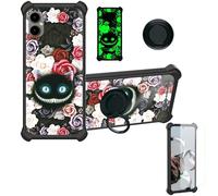 bojioderf Coque pour Spc Discovery Se Coque Compatible avec Spc Discovery Se Coque Étui [avec Trempé 9H Protection D'écran] Case Support de Bague PC + Silicone YGH-LZM