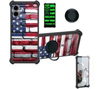 bojioderf Coque pour Spc Discovery Se Coque Compatible avec Spc Discovery Se Coque Étui [avec Trempé 9H Protection D'écran] Case Support de Bague PC + Silicone YGH-GQ