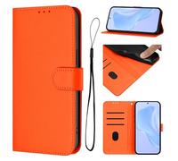 bojioderf Cuir PU Compatible avec Samsung Galaxy A54 5G Coque,Compatible avec Samsung Galaxy A54 5G Porte-Cartes à Fermoir magnétique Support à Rabat Orange