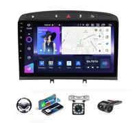 BOJONI Android 13 Autoradio mit Navi pour Peugeot 408 RCZ 2013-2017 mit Screen 9 Zoll Car-Play Android Auto/AM FM RDS Dab+ Radio/SWC/DSP MP5 Player/Backup Camera(NF-2 4Core 2+32G)