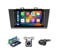 BOJONI Android 14 Autoradio 2 Din in-Dash Radio avec Car-Play Android Auto, 9 Pouces Screen RDS Dab+ Radio/Caméra de recul pour Subaru Legacy/Outback 2015-2018(NF-1 4Core 1+32G)
