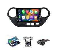 BOJONI Android 14 Autoradio mit Navi pour Hyundai Grand I10 2013-2016 mit Screen 9 Zoll Car-Play Android Auto/AM FM RDS Dab+ Radio/SWC/DSP MP5 Player/Backup Camera(NF-2 4Core 2+32G)