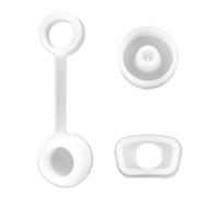 Bojueshaw Lot de 3 bouchons anti-déversement en silicone pour tasse Stanley 1.0, comprend 2 couvercles de paille, bouchons anti-fuites carrés et ronds