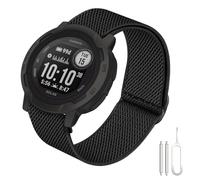BOJYS Bracelet pour Garmin Instinct 2 Nylon, 22mm Souple Elastique Extensible Nylon Sport Bracelet pour Instinct 2 Solar, Instinct, Instinct Tactical, Instinct Tide, Instinct Esports, Instinct Solar