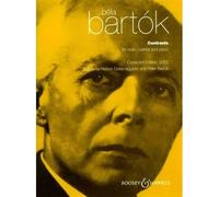 BARTOK BELA - CONTRASTS - VIOLIN, CLARINET AND PIANO