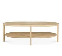 Bok Table basse longue Chêne 1 étagère Ethnicraft - 5404023621269