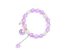 Bokcztml Bracelet élégant inspiré de la mer avec chaîne délicate et confortable pour femme, bijou de communion religieuse à porter au quotidien, taille unique, Comme décrit