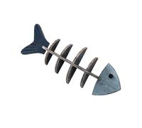 Bokcztml Étagère murale en bois à suspendre sur le thème de la côte avec finition vieillie pour salon, chambre à coucher, entrée, style méditerranéen, art mural